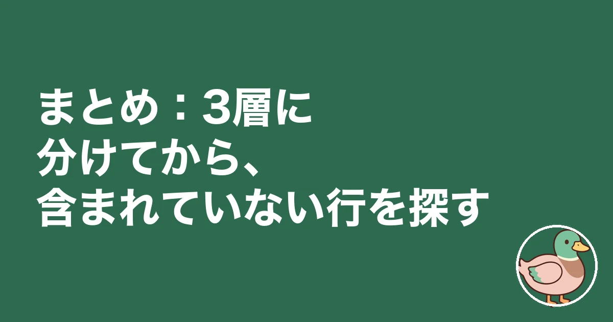 注文住宅 見積書 見方 内訳|まとめ:3層に分けてから、含まれていない行を探す