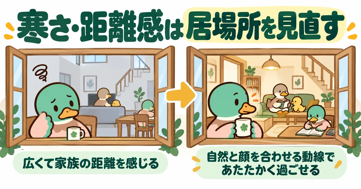 家族が集まる居場所を考えるあいみつ。