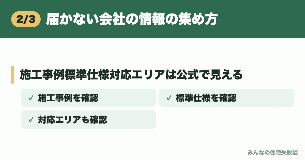 届かない会社の情報の集め方