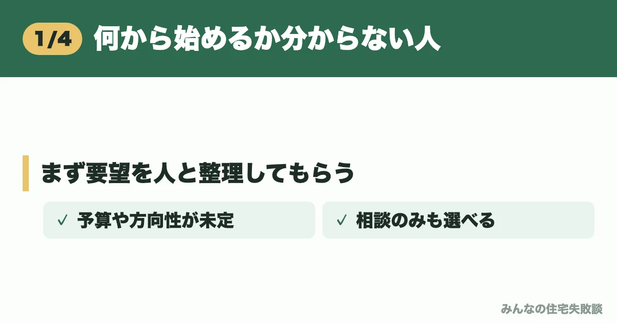 何から始めるか分からない人
